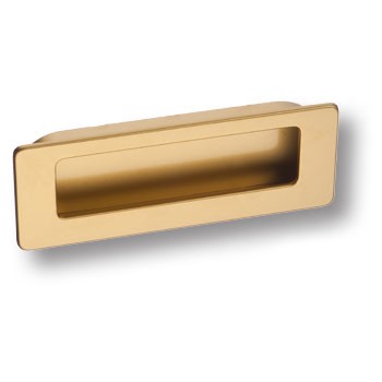 Ручка врезная, 3702-200, 108мм, металл, матовое золото