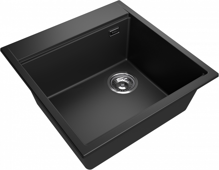 Мойка Rivelato TESORO 505-R, 500х510х200мм, антрацит
