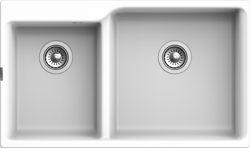 Мойка Rivelato AXEL 90D, 870х520x200 мм, иней