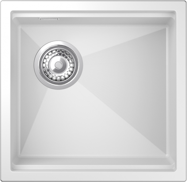 Мойка Rivelato LINO 454-L, 450х440х200мм, иней