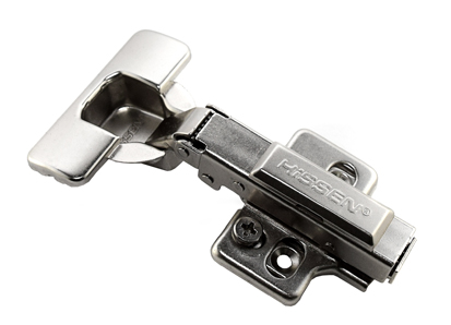 Петля LAMA накладная 110*, доводчик, планка 3D, регулировка 3D, 48мм, HISSEN