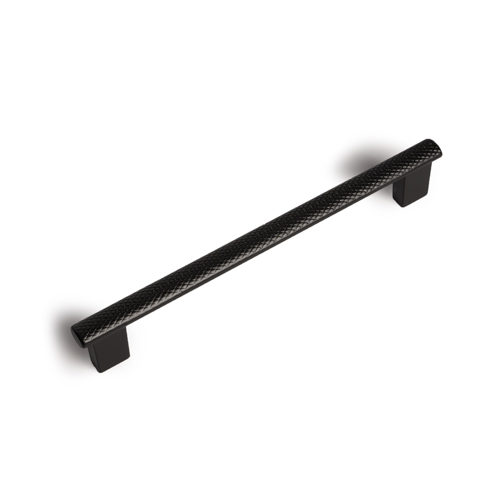 Ручка-скоба, 7450, 160мм, металл, черный матовый