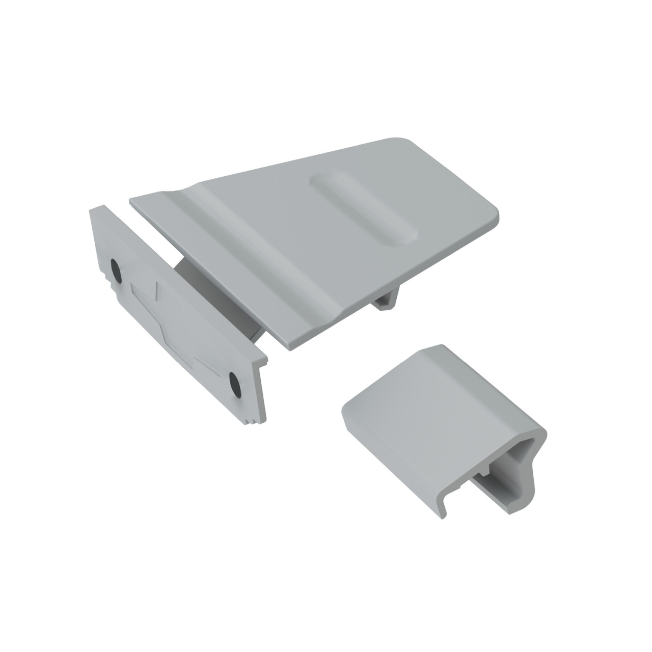 Фиксатор внутреннего ящика InnoTech Atira, пластик, серый