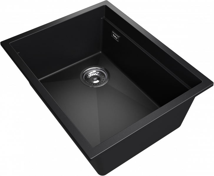 Мойка Rivelato LINO 554-L, 550х440х210мм, черный