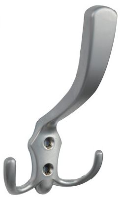 Крючок, 585, трехрожковый, металл, матовый хром