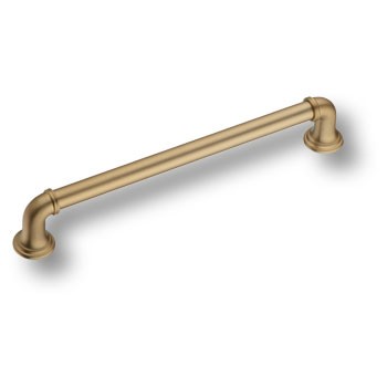 Ручка-скоба, 4680 0192 GB-GB, 192мм, металл, матовая латунь