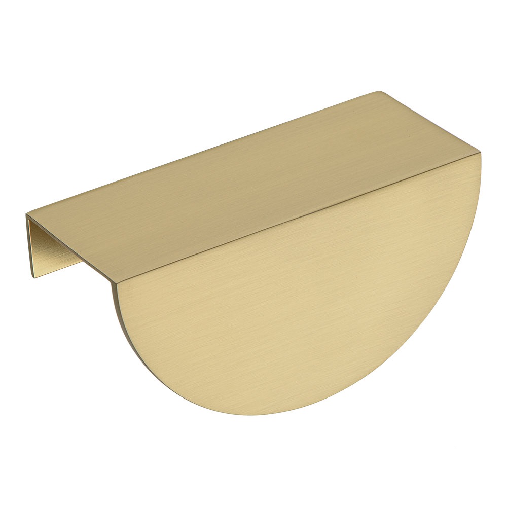 Ручка-профиль, 1233-64-Champagne Gold, 64мм, металл, матовая латунь