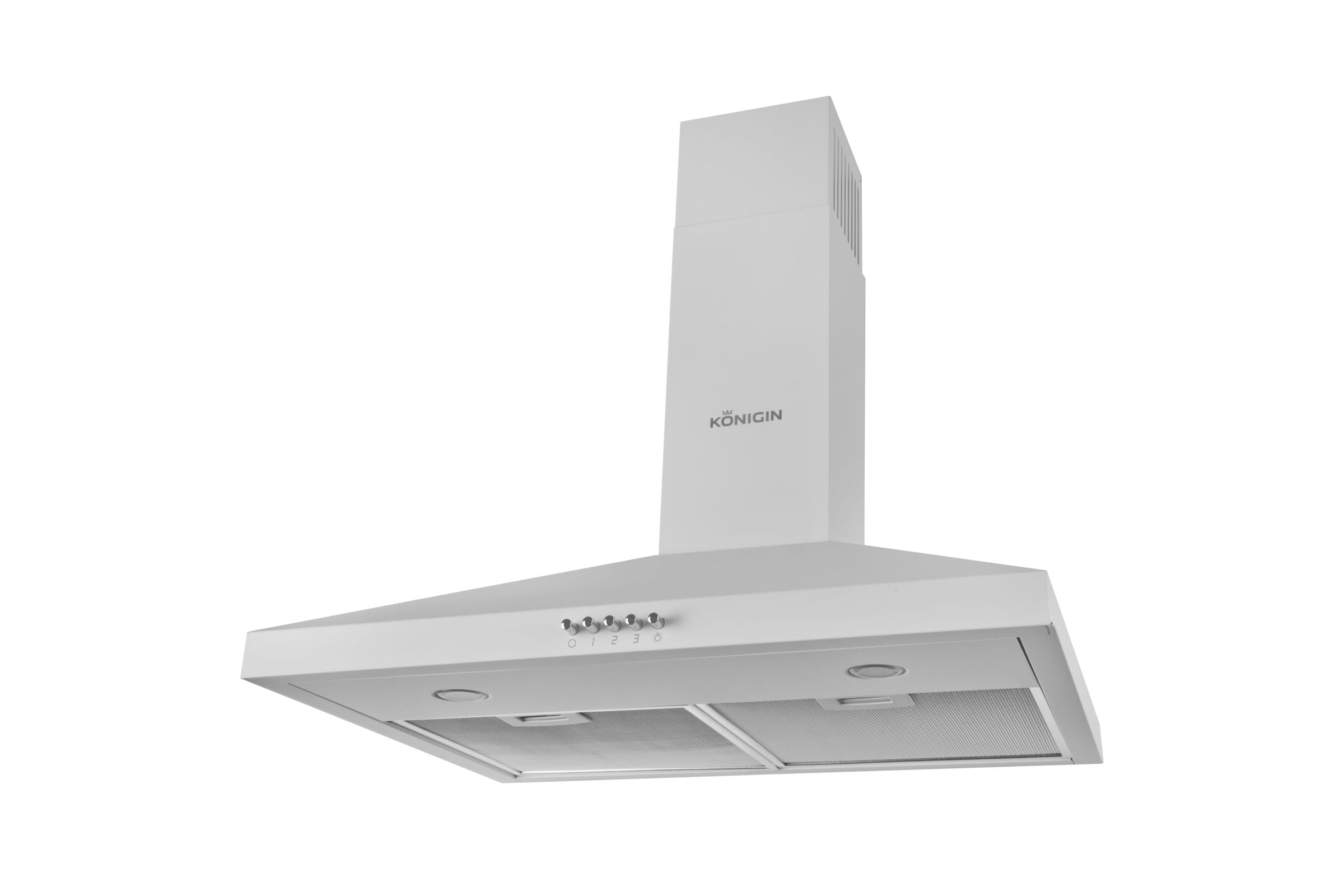 Вытяжка настенная Canary White, 50 см, без угольн. фильтра, белый, Konigin