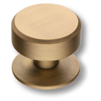 Ручка-кнопка, 4238 002MP30, металл, матовая латунь