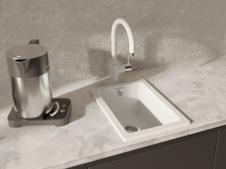 Мойка Rivelato BERKANA 25, 310х460х190мм, иней