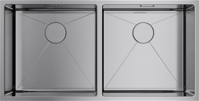 Мойка Taki 86-2-U/IF IN, нержавеющая сталь, нержавеющая сталь