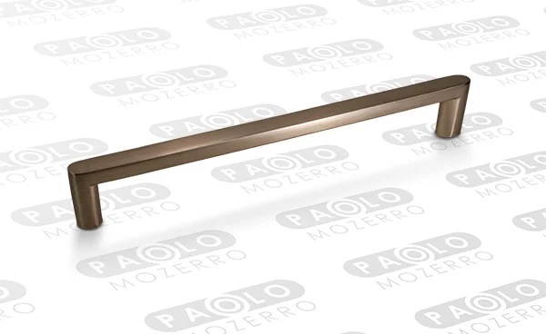 Ручка-скоба, FS285-128 GB, 128мм, металл, брашированное золото
