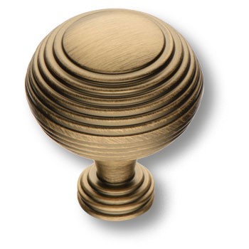 Ручка-кнопка, 1937 0038 ABM, d=38мм, металл, старая бронза