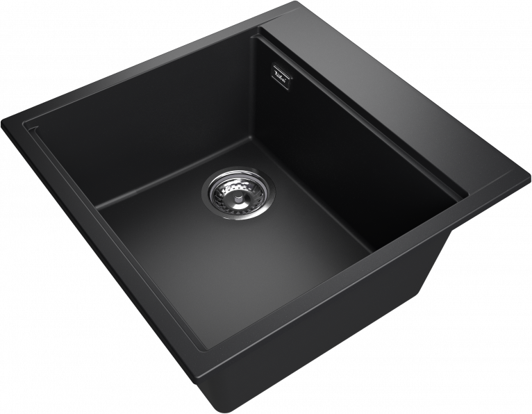 Мойка Rivelato TESORO 505-L, 500х510х200мм, черный