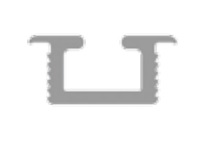 SMT 75T Алюминиевый ходовой нижний профиль, L=3000мм, Samet