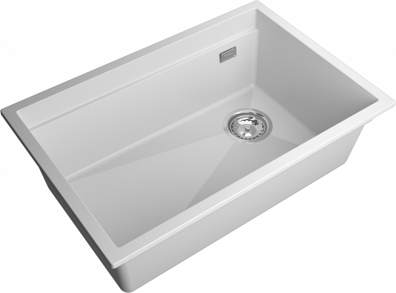 Мойка Rivelato LINO 654-R, 650х440х210мм, иней