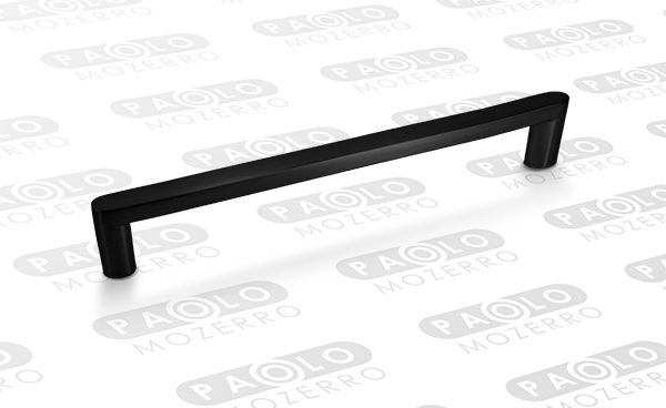 Ручка-скоба, FS285-128 MB, 128мм, металл, черный матовый
