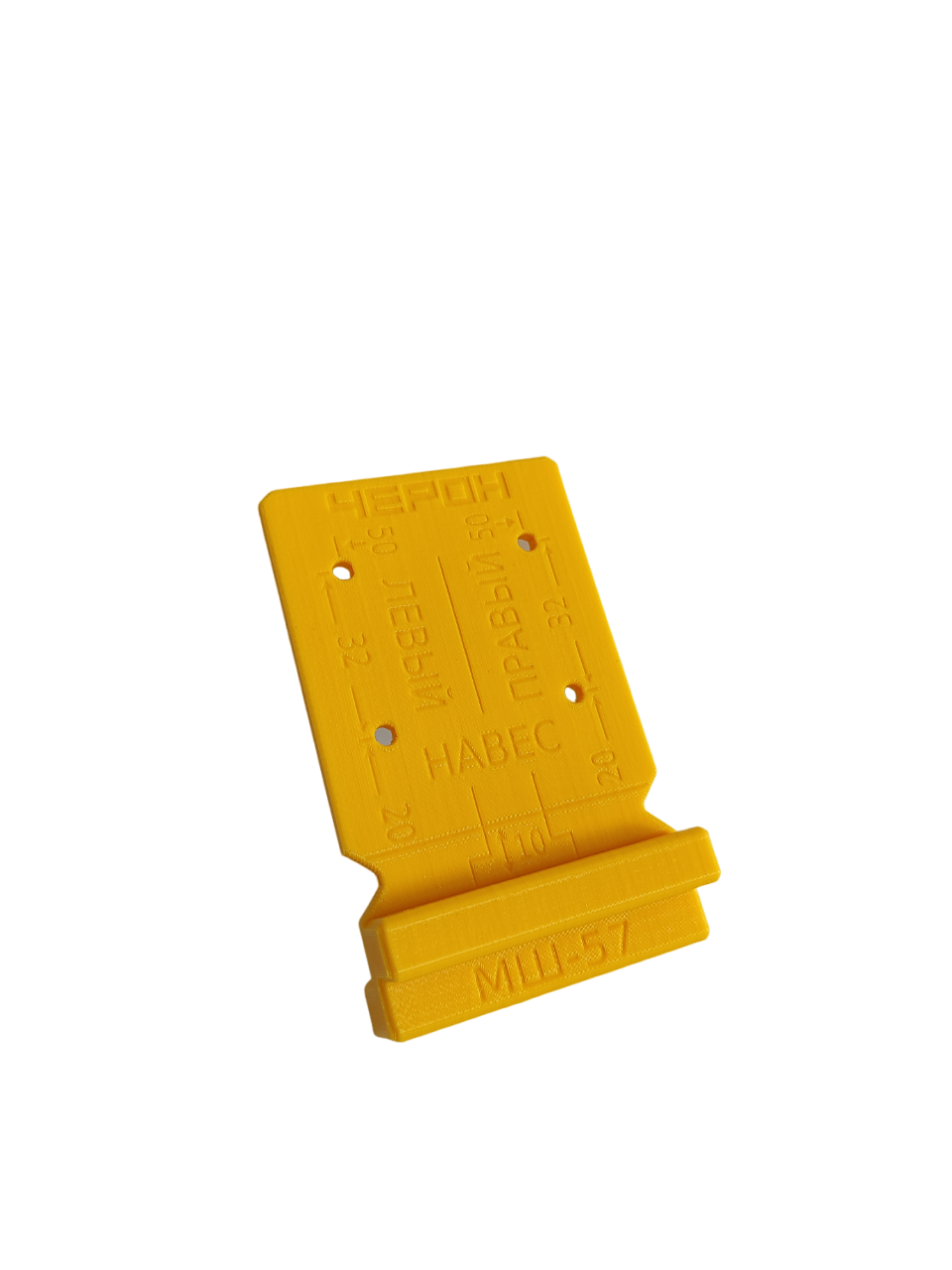 Мебельный шаблон для установки навесов, на разобранный короб