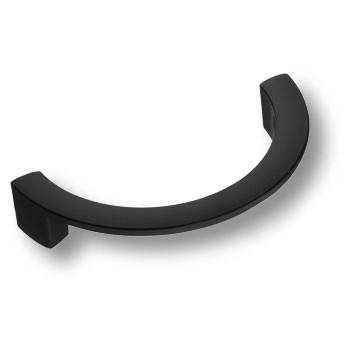 Ручка-скоба, 6250.096 Matt Black, 96мм, металл, черный матовый
