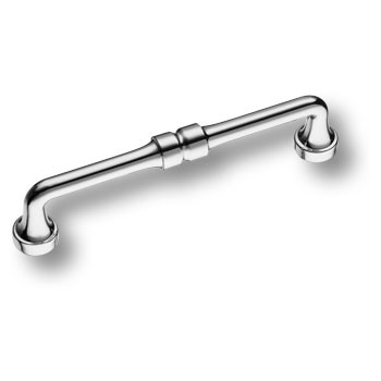 Ручка-скоба, 551-128-Chrome, 128мм, металл, глянцевый хром