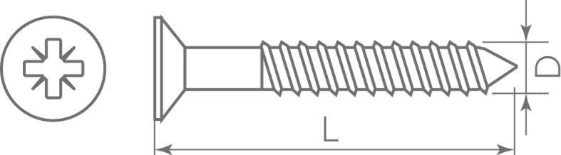 Шуруп 3,5х16мм, сталь, цинк (упаковка), Grade