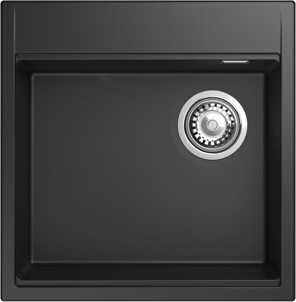 Мойка Rivelato TESORO 505-R, 500х510х200мм, черный