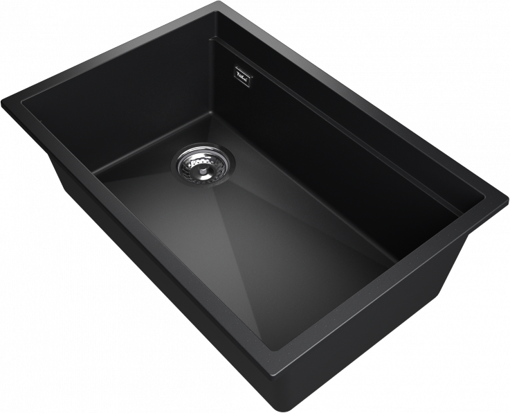 Мойка Rivelato LINO 654-L, 650х440х210мм, черный