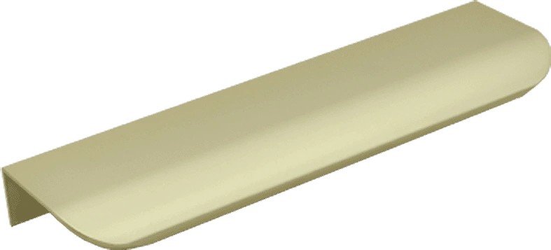 Ручка торцевая, CORO, 96/150мм, металл, золото, AQ