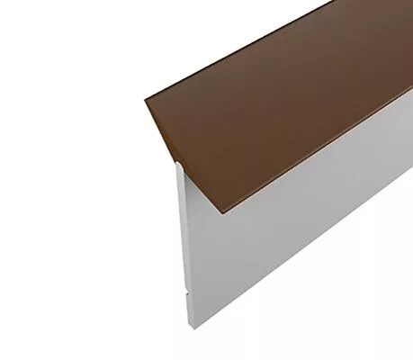 Уплотнитель Silikorner, L=4200мм, коричневый, Korner