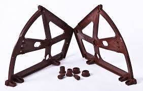 Поворотное устройство для обуви, 2 секции, коричневый