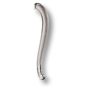 Ручка-скоба, 15.197.192 DIA.15, 192мм, металл, глянцевое серебро