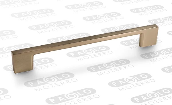 Ручка-скоба, FS639-160 GB, 160мм, металл, брашированное золото