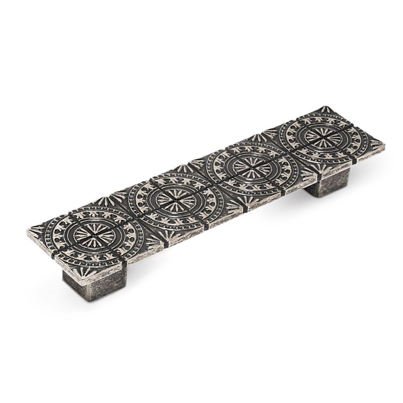 Ручка-скоба, C-3264.G35, 128мм, металл, старое олово