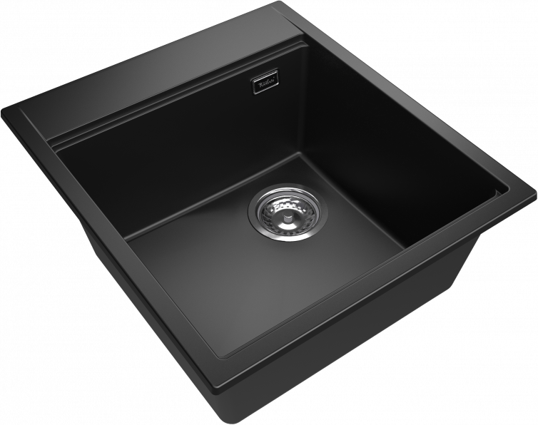 Мойка Rivelato TESORO 455-R, 450х510х200мм, антрацит