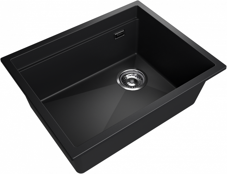 Мойка Rivelato LINO 554-R, 550х440х210мм, черный