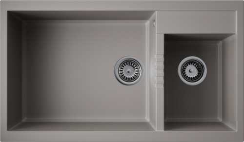 Мойка Tedori 86-2-LB-GR, Tetogranit/leningrad grey