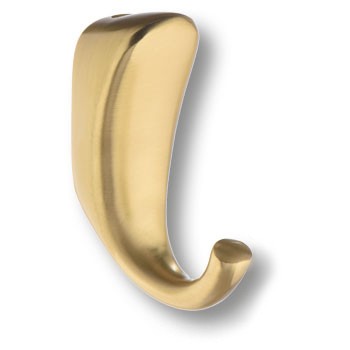 Крючок, 2085 0024 BB, однорожковый, металл, матовое золото