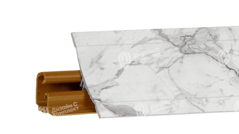 Плинтус LB-23, горный мрамор, 3000мм, Россия