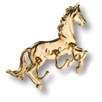 Вешалка "Лошадь", 3.815, латунь