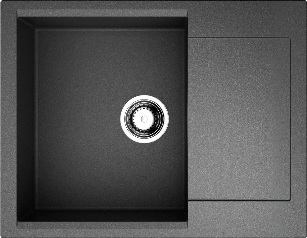 Мойка Daisen 65-BL, Artgranit/черный