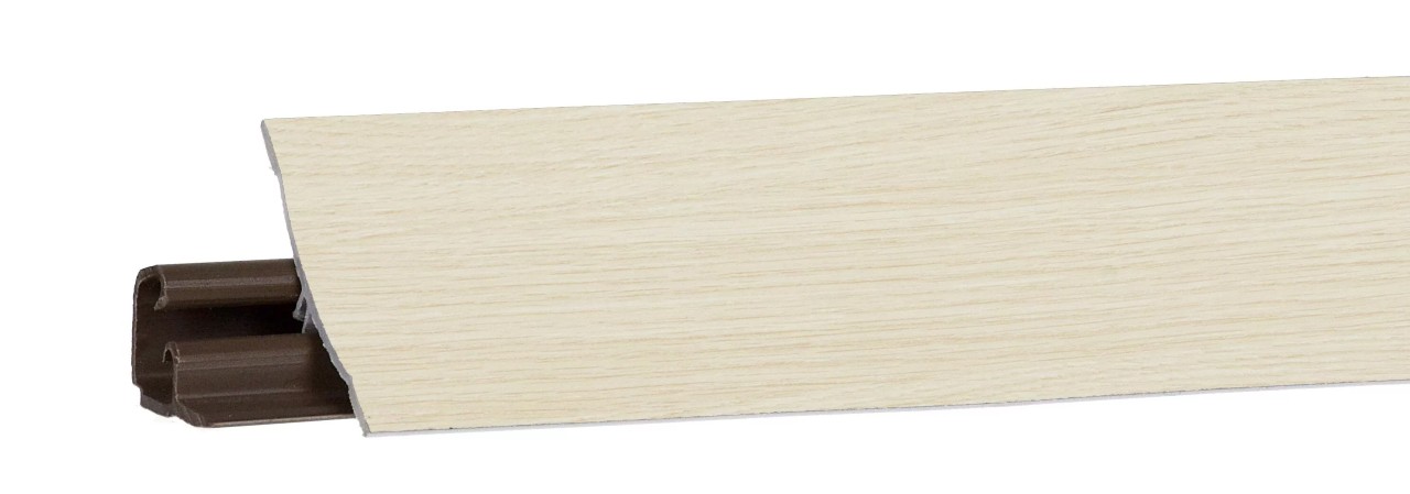 Плинтус LB-23, дуб белый, 3000мм