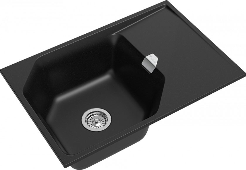 Мойка Rivelato LOCUS 75, 750х500х200мм, черный