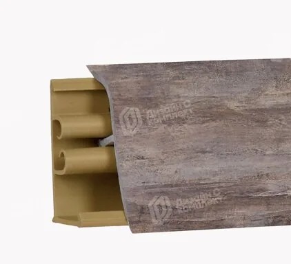 Плинтус LB-38, L=3000мм, Strombolly brown, Россия