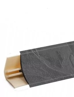 Плинтус LB-15, вечерний туман, L=3000мм, 13,4х13,4мм, Россия