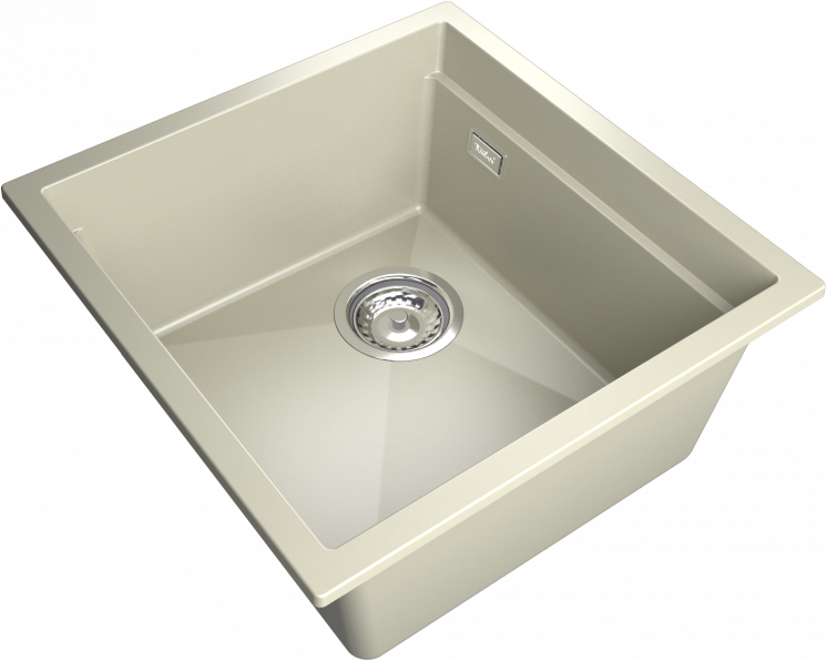 Мойка Rivelato LINO 454-L, 450х440х200мм, топаз