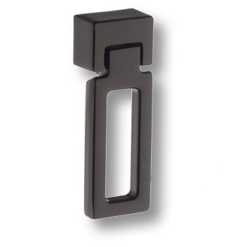 Ручка-кольцо, 4634 0024 AL6-AL6, 14х25х71мм, металл, черный