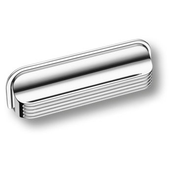 Ручка-раковина, 1169096MP02, 96мм, металл, глянцевый хром