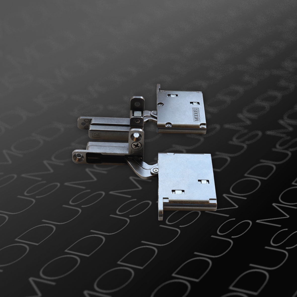 Петля скрытая для профиля MF20/21 (компл. 2шт), черный