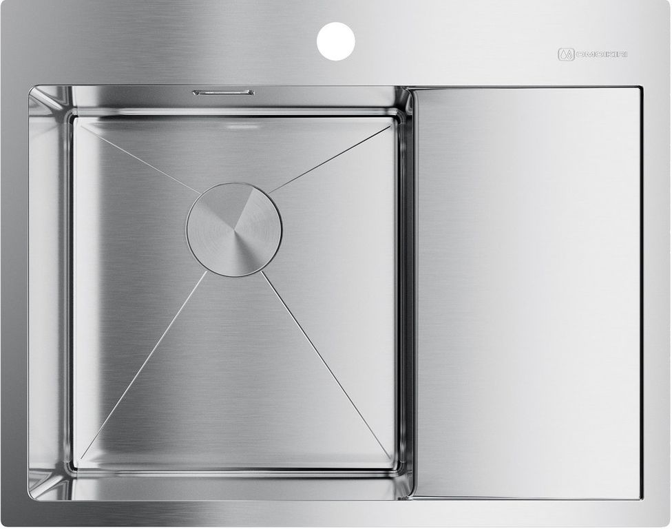 Мойка Akisame 65-IN-L, нержавеющая сталь, нержавеющая сталь 