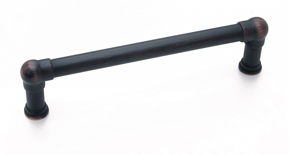 Ручка-скоба, 181, 128мм, металл, браш античная медь